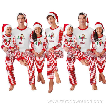 Merry Christmas Printing Family Christmas Pajamas